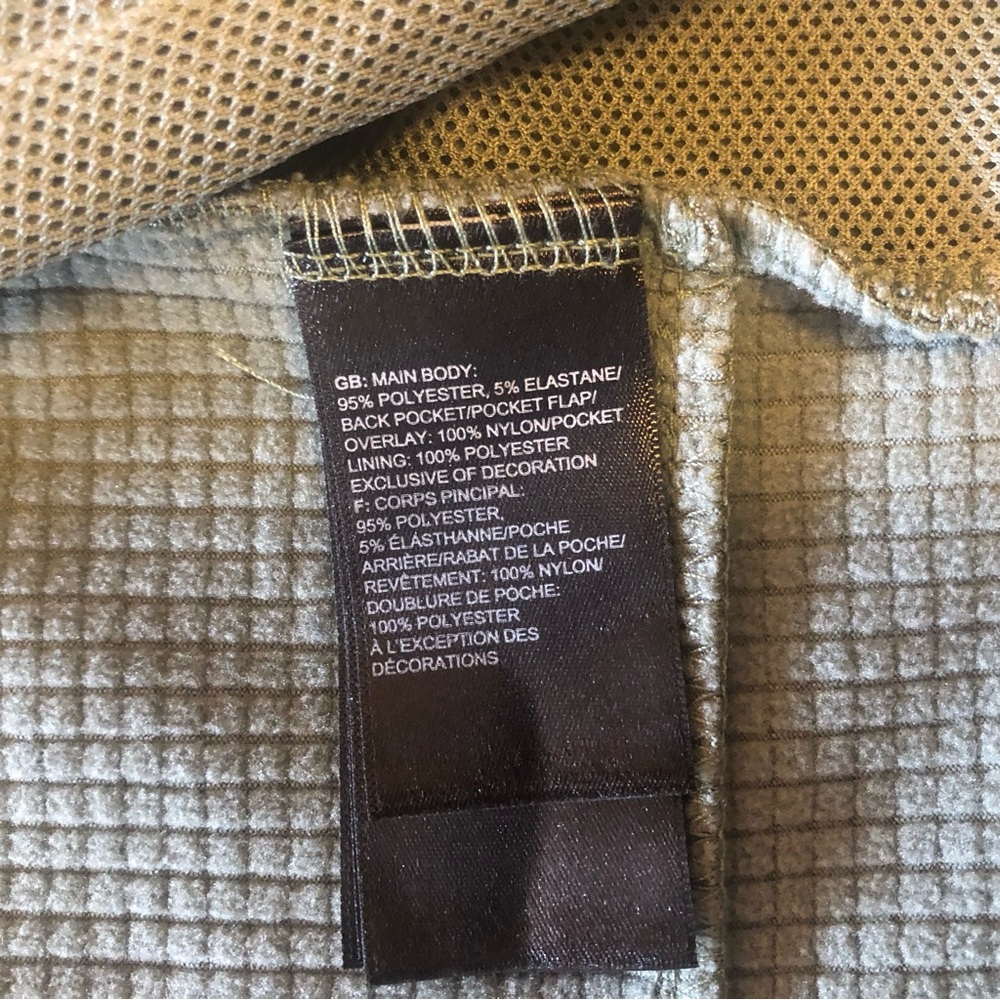 The North Face Men’s Wayroute Full Zip Fleece Jacket Sz Large Agave Green EUC - Picture 12 of 15